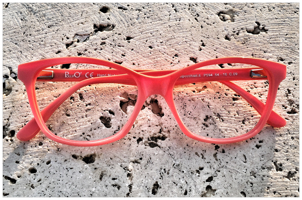 Eyeglasses handmade in Italy. Pollipò Eyewear style n. 594