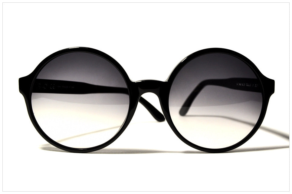 P605-01 occhiali da sole tondi di Pollipò - front view
