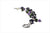 Compose BONNIEVALE. Bracelet - Canadian jade and amethyst. Front view