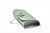 Jewel clutch. Pochette gioiello. Fellan - side angle view.