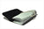 Jewel clutch. Pochette gioiello. Fellan - side angle view open.