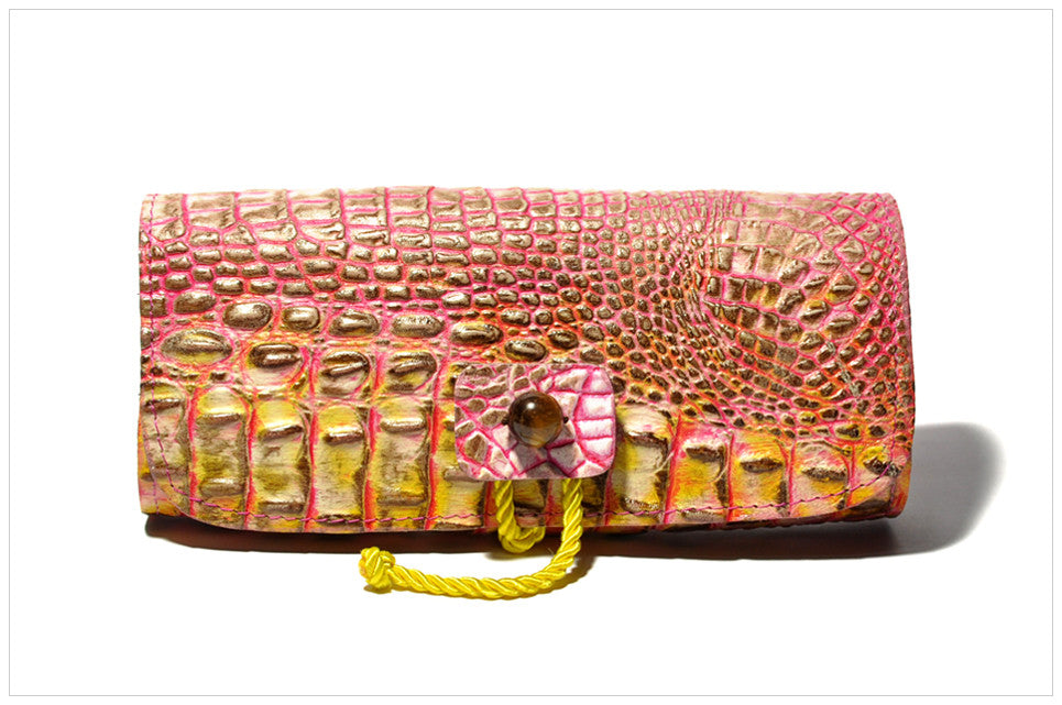 Jewel clutch. Pochette gioiello. Flurish - front view