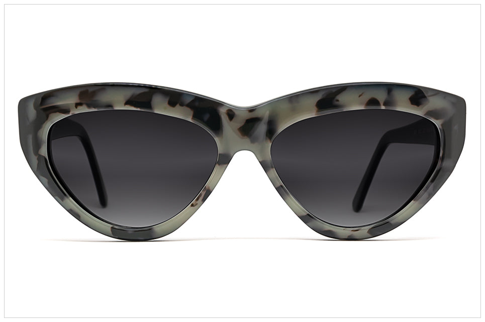 Occhiali da sole artigianali italiani - Pollipò DUBLINO 15 Sun Grey