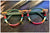 Occhiali multicolor fatti a mano - ONDA 8S by Pollipò