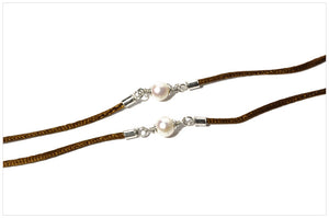 Pollipò P3294 pearl brown - eyewear jewel chain