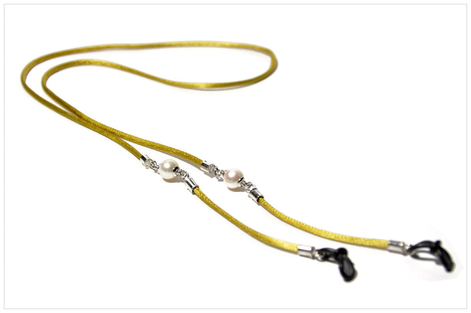 Pollipò P3294 pearl gold - eyewear jewel chain