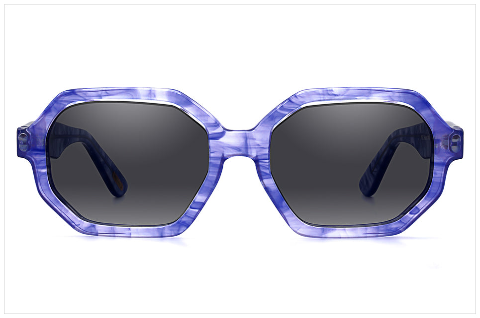 Occhiali ottagonali da sole fatti a mano in Italia