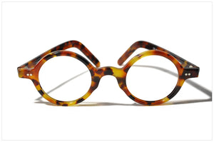 Occhiali tondi da vista fatti a mano in Italia - Eyewear handmade in Italy