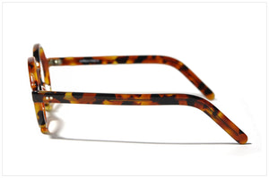 Pollipò P515-252 side view. Occhiali fatti a mano in Italia - Eyewear handmade in Italy