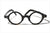 Occhiali tondi da vista stile unisex uomo donna Pollipò P515-27