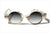 Handmade sunglasses. Occhiali da sole artigianali. P522-313 front view.