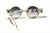 Handmade sunglasses. Occhiali da sole artigianali. P522-313 back view.