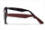 Handmade sunglasses. Occhiali artigianali. P531-1099 side view