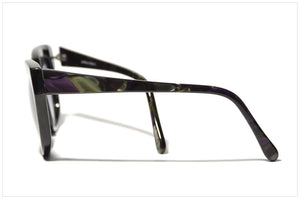 Compose BONNIEVALE. Handmade sunglasses P534-916 - side view