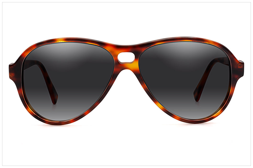 Occhiali stile aviator in acetato - Pollipò 554 Sun Grey