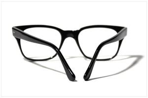 Handmade eyeglasses. Occhiali da vista artigianali. P566-10 back view.