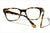 Handmade acetate glasses. Occhiali da vista artigianali. P566-228 back view.