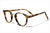 Occhiali fatti a mano in Italia - Pollipò stile P595-02 side angle view