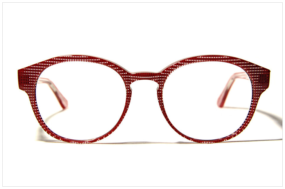 P596-09 Occhiali di design by Pollipò Occhiali - front view