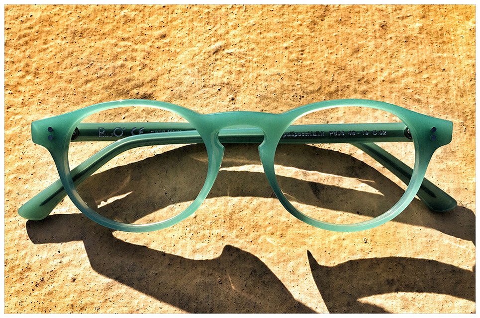 Pollipò 603-02 front view - eyewear handmade in Italy