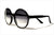 P605-01 occhiali da sole tondi by Pollipò - side angle view