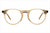 Occhiali pantos in acetato Soft Beige Pollipò 612 Made in Italy