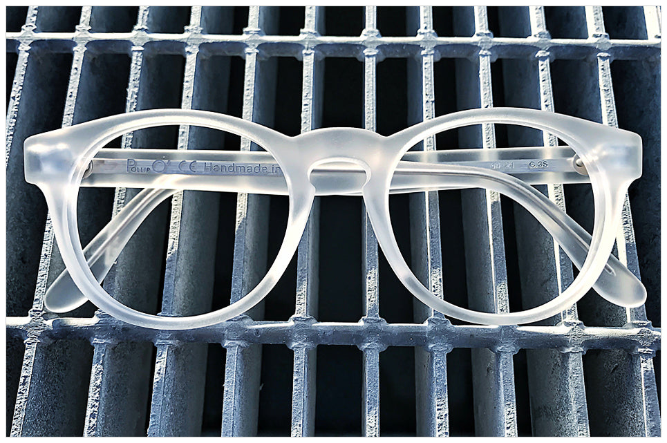 Montatura color Ghiaccio Sabbiato - P620