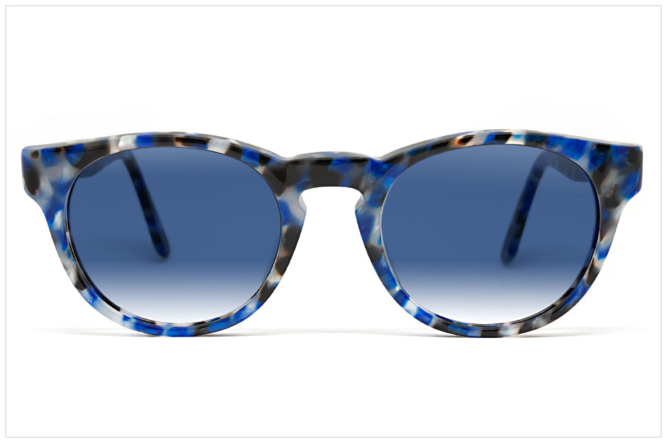 Occhiali da sole artigianali by Pollipò Eyewear - P620 Marbleized Bliss
